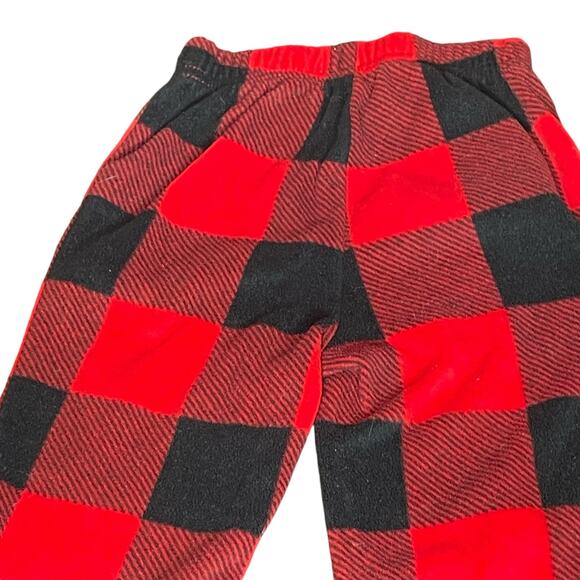 Baby Gap Pajamas 18-24 Months Set PJ Top Bottom Buffalo Plaid 2 pc Flannel Red - Picture 12 of 16